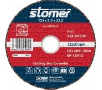 Диск отрезной CD-125 (125 х 2,5 х 22,2 мм) STOMER 93729813