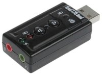 USB TRUA71 (C-Media CM108) 2.0 channel out 44-48KHz volume control (7.1 virtual chann (ASIA USB 8C V
