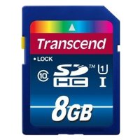   SecureDigital SecureDigital 8Gb Transcend SDHC UHS-I Class10 SD3.0 Premium 300X (TS8GSD