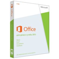 O   Microsoft Office 2013 Home and Student 32-bit/x64 Russian Russia Only EM DVD No S
