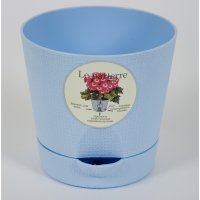 Горшок Le Parterre для цветов с поддоном 9.5 см светло-синий