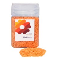 Песок Sevendeco кварцевый 1 - 2 мм 350 грамм оранжевый
