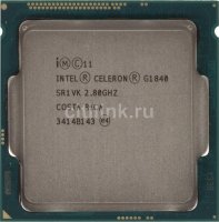 Intel Celeron Dual-Core G1840 Socket-1150 (2.8GHz, 0.5Mb, Intel HD (Haswell)) OEM