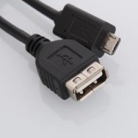кабель Deppa -micro OTG, "On-The-Go", 10 см USB
