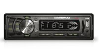 Автомагнитола Soundmax SM-CCR3049F USB MP3 FM RDS SD MMC 1DIN 4x45 Вт черный