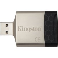 Устройство чтения/записи флеш карт Kingston G4 Reader, microSD/microSDHC/UHS-I, USB 3.0