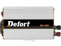 Автоинвертор Defort DCI-600 (600 Вт) 98298598 преобразователь с 12 В на 220 В