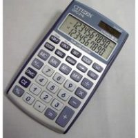 Citizen CPC-210 Калькулятор карманный 10 разрядов, 2 строки, 1367912 мм