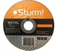 Диск отрезной по металлу (125 х 1 х 22,2 мм) Sturm 9020-07-125x10