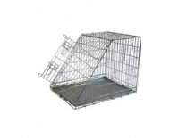 10 кг Клетка металлическая с уклоном, 75*54*60 см (Wire cage with slope side) 150375