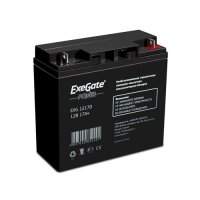 Аккумуляторная батарея ExeGate Power EXG 12170, 12 В 17 Ач, клеммы под болт M5 (EP160756RUS)