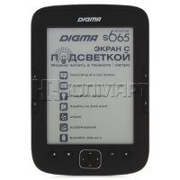   Digma S665 6" E-Ink HD Pearl frontlight capacitive touch 600Mhz 128Mb/4Gb ;