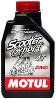Моторное масло MOTUL Scooter Expert 4T 10w40 для скутеров, полусинтетическое, 1 л (101257)