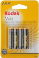 Kodak MAX LR03  (K3A-4) AAA, 4   