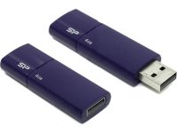 USB Flash  Silicon Power 4Gb Ultima U05 Blue USB 2.0 (SP004GBUF2U05V1D)