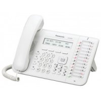 Panasonic KX-DT543RU (системный телефон с ЖКД, 24 клавиши, белый)