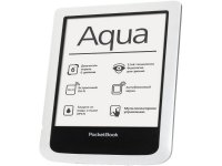   PocketBook Aqua 640 6" white E-Ink Pearl 600x800 capacitive touch 1.0Ghz 256Mb/4Gb