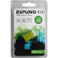  USB Flash Drive 4Gb - Exployd 550 mini Green EX004GB550-mini-G