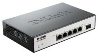  D-Link DGS-1100-06/ME/A1A 5 10/100/1000Base-T ports and 1 SFP port Metro CPE