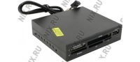 Aerocool (AT-950)3.5" Internal USB2.0 CF/MD/MMC/SDHC/microSDHC/xD/MS(/Pro/Duo) Card Reader/Writer+1x