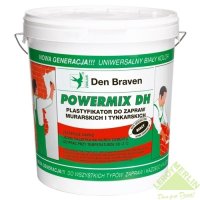 Пластификатор для кладочных и штукатурных порошковых растворов Den Braven Powermix-DH, 16 кг