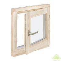Окно деревянное 56 х 57 см со стеклопакетом