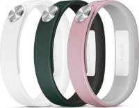 Ремень для фитнес-треккера Sony SmartBand SWR110 Fashion размер L для SmartBand, белый, розовый, зел
