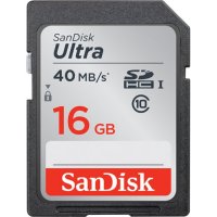   SanDisk Ultra SDHC 16Gb Class 10 UHS-I 40MB/s