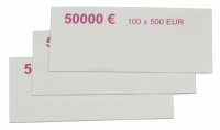 Лента бандерольная, кольцевая, номинал 500 евро, 500 шт/уп