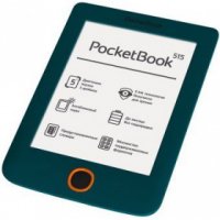   Pocketbook 515 (Dark Green) ((5", 800x600, 4Gb, FB2/PDF/DJVU/RTF/PRC/CHM/EPUB/DOCX