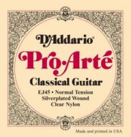 D-Addario EJ45 Струны для классич.гитары, Silver, Normal Tension