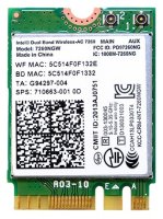  Intel 7260NGWAN 802.11n, Mini PCI-E, Low Power