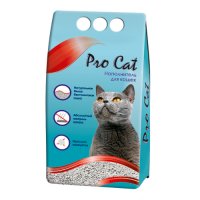 Наполнитель для кошачьего туалета PRO CAT Lavanda из экстра белой глины 10 кг