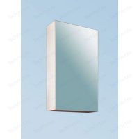 SMARTsant Шкаф подвесной с зеркальной дверкой, 450 х 760 х 160, белый (MS500203W)