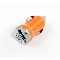 Автомобильное зарядное устройство USB (SM000130) (оранжевый)