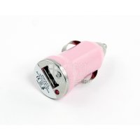 Автомобильное зарядное устройство USB (SM000129) (розовый)