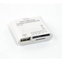 Переходник картридер Connection Kit для iPad, iPad mini, iPhone 5 в 1 (SM000032)