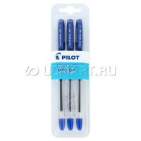 Ручка шариковая PILOT BPS-GP-F с рез.манжет.синяя 0,32 мм 3 шт/уп.