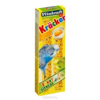 Крекеры для волнистых попугаев Vitakraft "Kracker", с яйцом, 2 шт