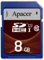  8GB Apacer AP8GSDHC10U1-R