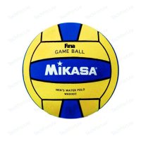 Мяч для водного поло Mikasa W6000C, размер мужской, цвет желто-синий