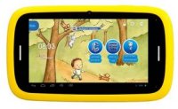    QUMO Kids Tab 2 4Gb Yellow-Green 7" WiFi 7" IPS 1024  600, 1.0GHz Dual, 512Mb