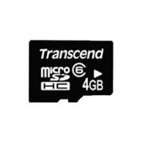   Transcend TS4GUSDC6 microSDHC 4GB