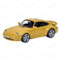 Schuco 1:43 Porsche 911 Turbo, yellow, 450887600