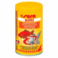 10 гр Корм 10 гр SERA GOLDI д/золотых рыбок хлопья