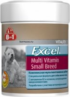  8 in1 Excel Multi Vit -Small Breed  .   .  70 