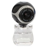 Web-камера Defender C-090 Black 0.3 МП, универ. крепление