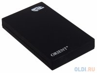    2.5" HDD Orient 2560U3 (USB 3.0 External Case 2.5" SATA HDD,  "soft-touc