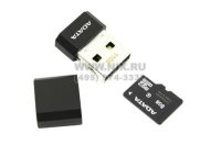   ADATA (microSDHC-8Gb Class4 + microSD--)USB Adapter) microSecureDigital High Capacity M
