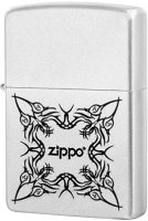  ZIPPO Tattoo Design Satin Chrome,   .-. .,.,, 36  56  1